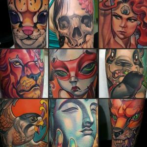 Tatuajes por @luis_bonillatattooartist 