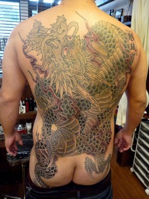 Tattoo by 彫琉 horiryu tattoo studio okinawa