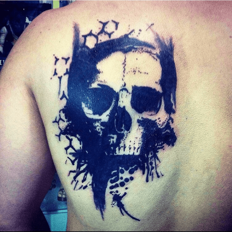 Skull done by truettink done tinytatsatx  Booking for September    realistictattoo skulltattoo austintattooartist ink tattoo  Instagram