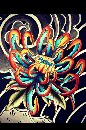 Chrysanthyum painting I really enjoyed making. All paintings and art I post are available for purchase email me at jlespinet.art@gmail.com if you have any questions or concerns. Serious inquires only. Thanks for looking!