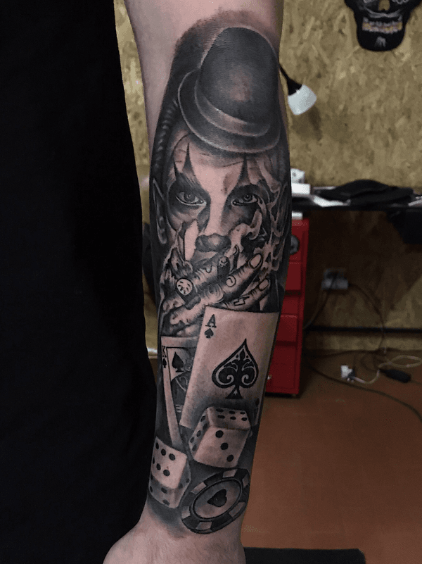 Tattoo from the Clock tattoo