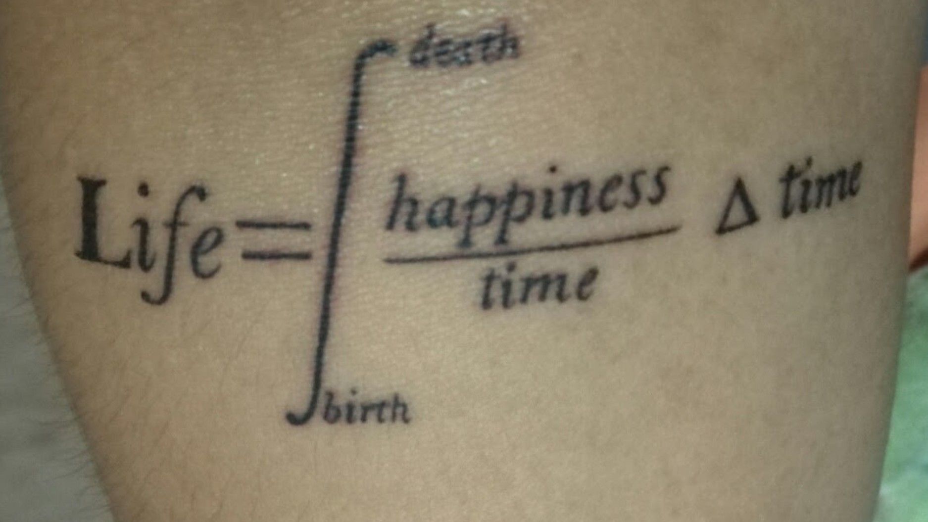 Tattoo tagged with small chang equation mathematical inner arm  science tiny formula ifttt little lettering  inkedappcom