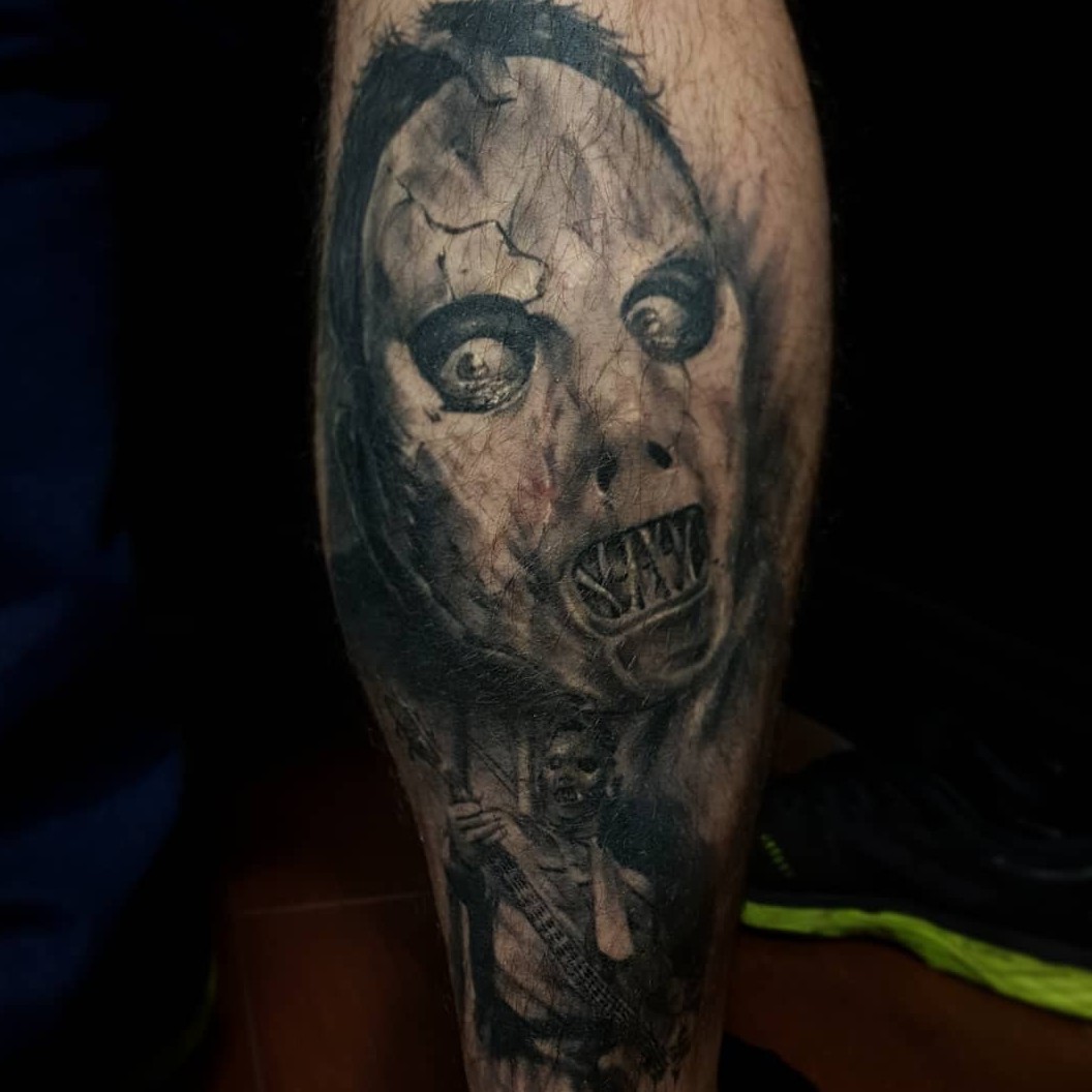 Tattoo uploaded by Outerrealm Tattoo & Art Studio • Healed Paul grey # slipknot #portrait #paulgrey • Tattoodo
