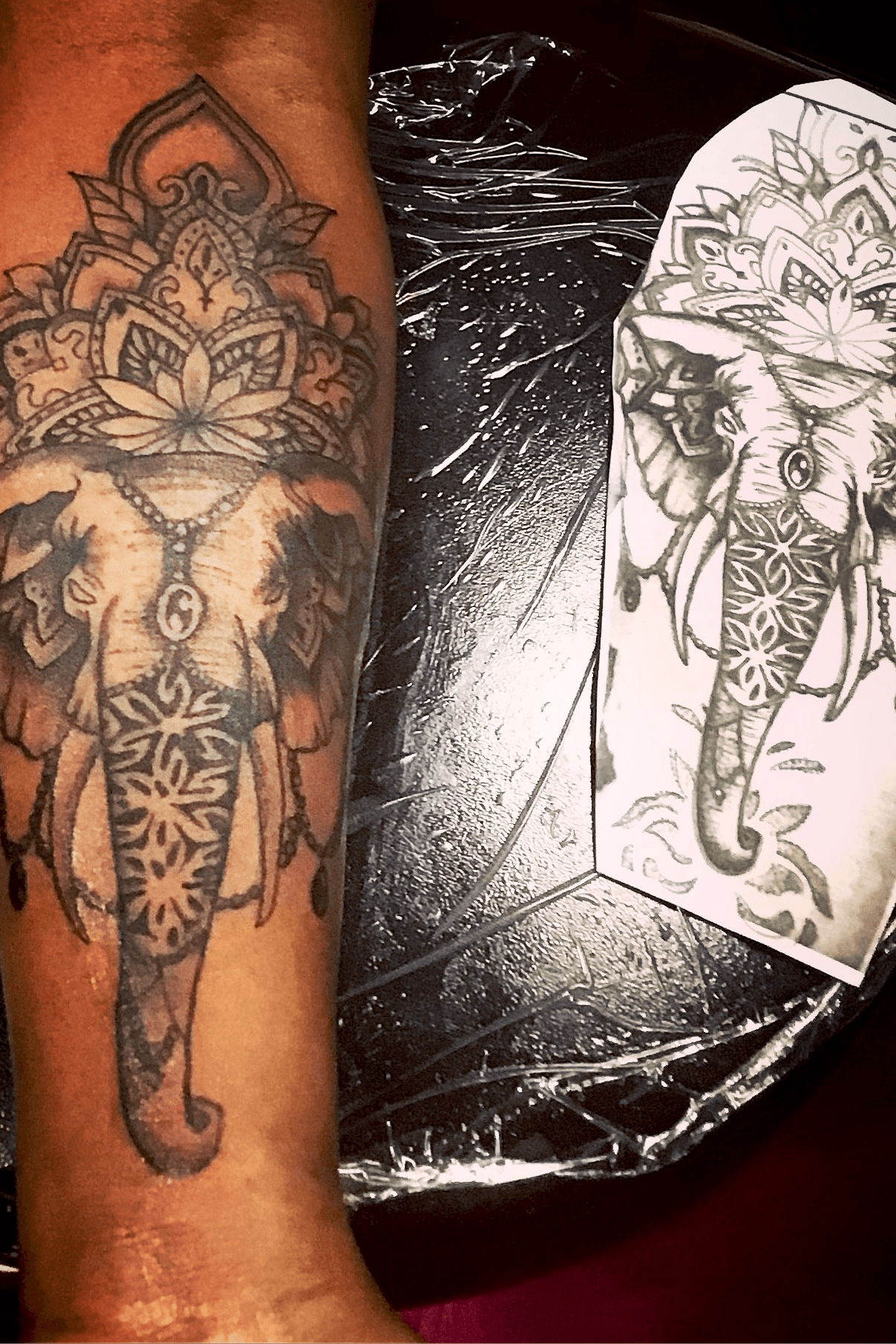  Whole forearm tattoo of the most amazing creature on the planet the long  nosed 2 eared elephant  elephant elephanttattoo animal  Instagram