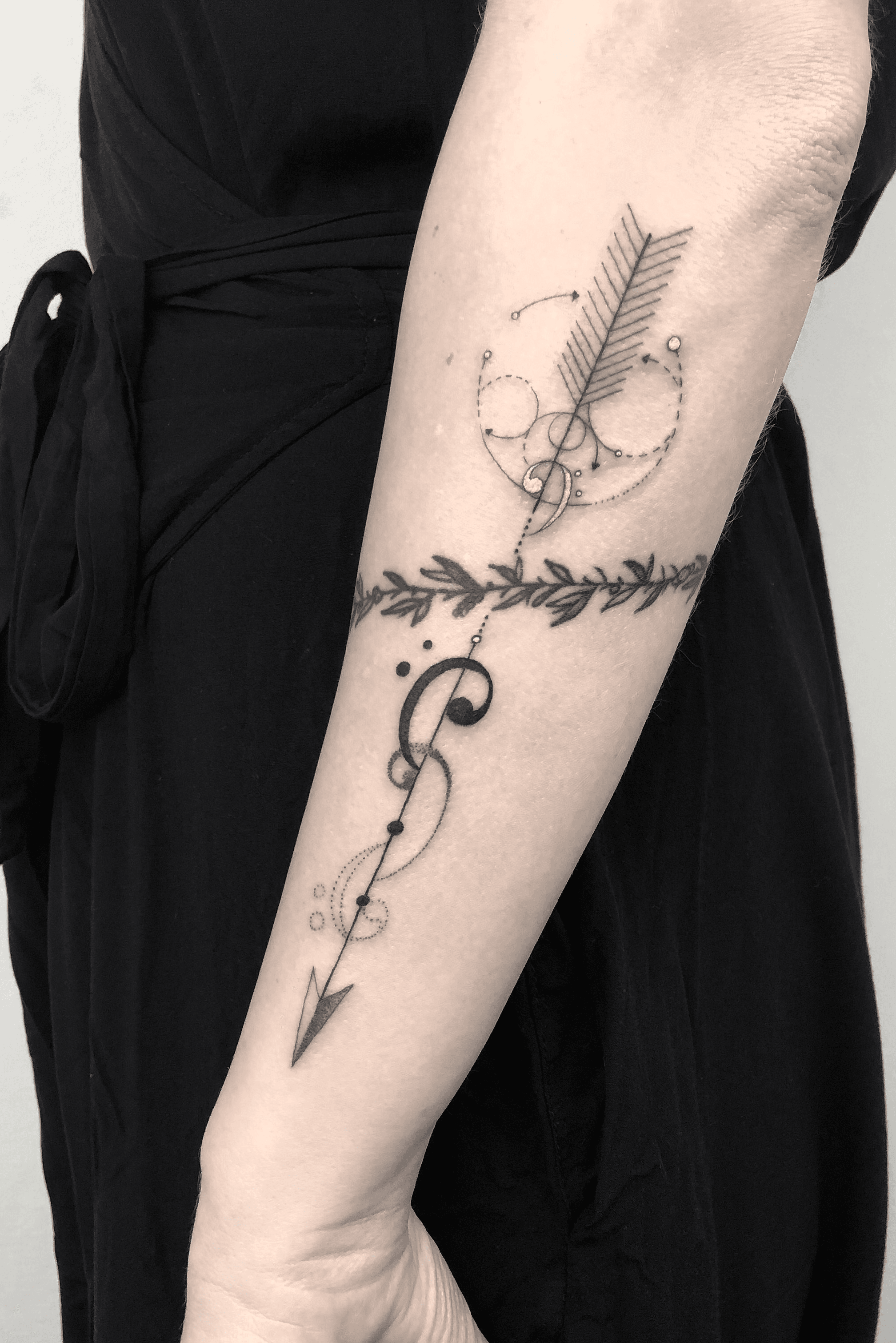 Pin by Kelsie Stikkelman on Tattoos  Arrow tattoos Tattoos Tattoo images