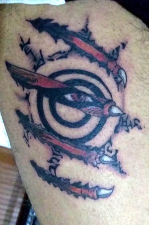 Naruto Tattoo, kyubi seal, kurama