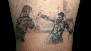 Gladiator tattoo (in progress)
