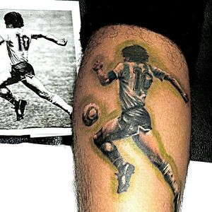 Maradona tattoo