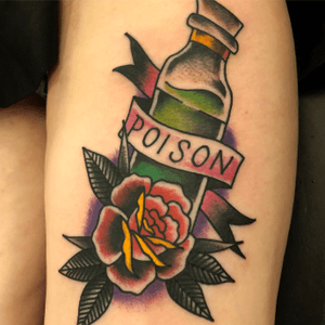 Poison bottle. Enjoy! #traditional #rose 