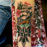 Traditional ship #traditional #macontattoos #oldschooltattoos 