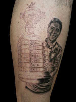 Marcelo Gallardo y copa Libertadores tattoo