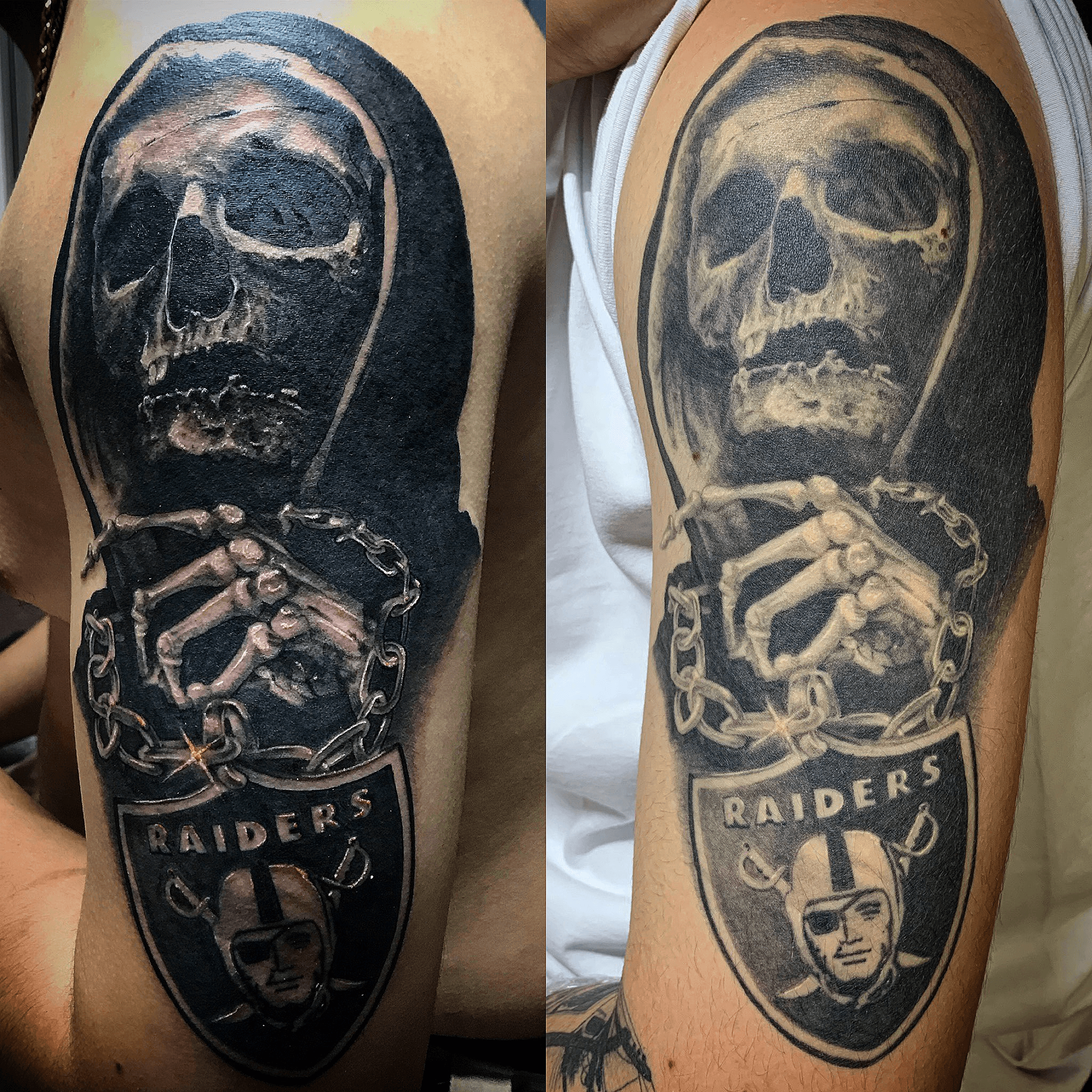 Oakland Raiders  Tattoo Pictures Collection