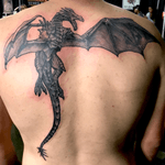 #blackandgrey #dragon #Skyrim #gamer 