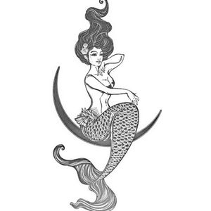 Be a mermaid and make waves 🌊 #mermaid #sereia #desenho #drawing #mistic 