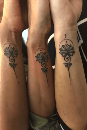 Friends tattoo #Lotusflower  