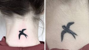 Tattoo renovation 🔥Follow me on Instagram: @nikita.tattoo#tattooartist #tattooart #blackworktattoo #blackwork #lineworktattoo #LineworkTattoos #swallowtattoo #smalltattoo #minimalism #minimalistic #minimalistictattoo #tattooideas #tattoocorrection #tattoocoverup #CoverUpTattoos #birdtatattoo 