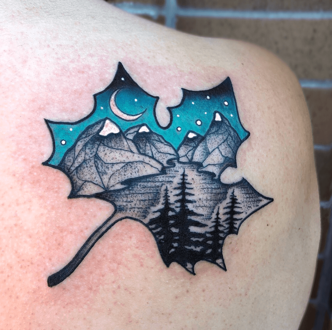 50 maple leaf tattoo Ideas Best Designs  Canadian Tattoos