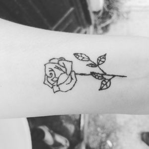 #curated #rosa #floraltattoo 
