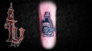 By @louisvalholl.tattooart @louis_valholl #tattoos #tattoo #tatuaje #botelladeveneno #botella #botellatattoo #tatuajedebotella #poisonbottle #bottle #veneno #poison #tatuadorvenezolano #tatuajesquito #quitotattoo #quitotatuaje #tattooquito #tattoouio #uiotattoo #ecuadortattoo #tattooecuador #ecuador #uio #blacktattoo #neotraditionaltattoo #darktraditionaltattoo #darktraditional #skull #skulltattoo