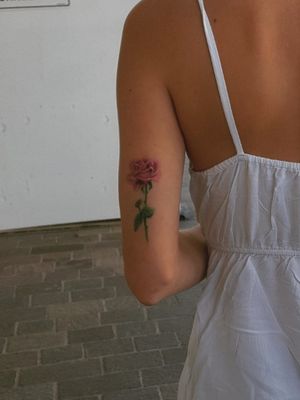 Rose back of arm 