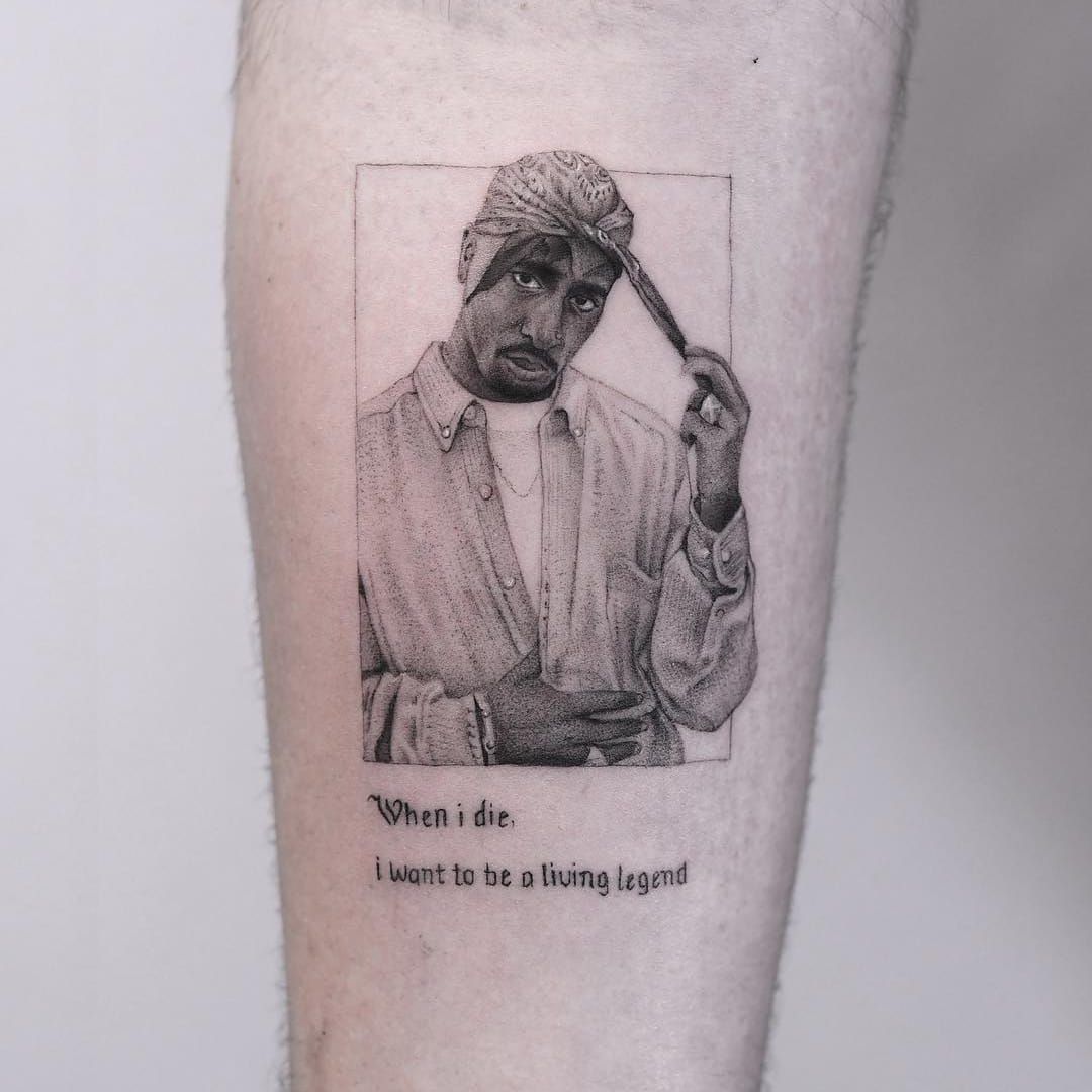 tupac quote tattoos