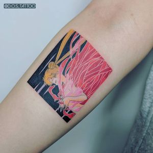 Tattoo by D.O.S. tattoo #dostattoo #coolesttattoos #cooltattoo #favoritetattoo #besttattoo #color #anime #manga #sailormoon