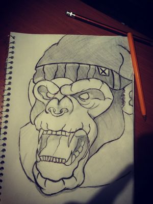 #gorilla #sketch 