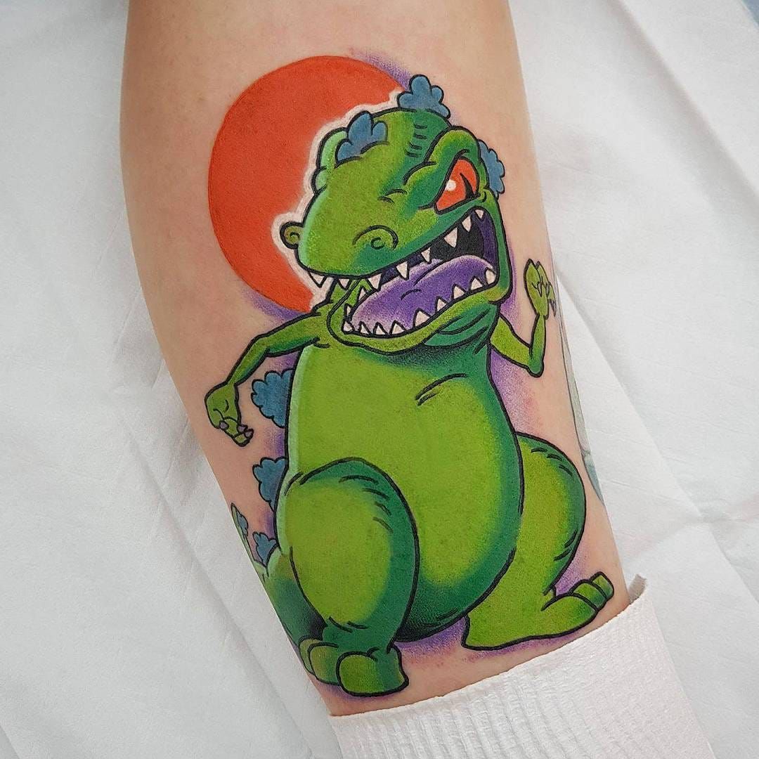 tattoo  İsimsiz  Dinosaur tattoos Weird tattoos Cute tattoos