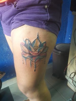 Lotus flower made by me..