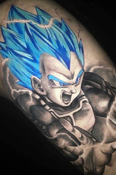 Dragon Ball: Tatuagem de Majin Vegeta é o poder em forma de arte