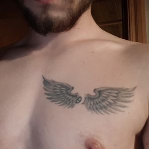 #chest #wingstattoo #tattooonchest