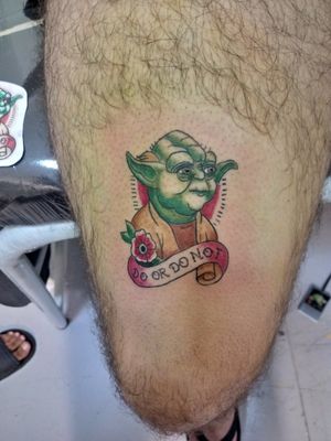Tattoo mestre Yoda...