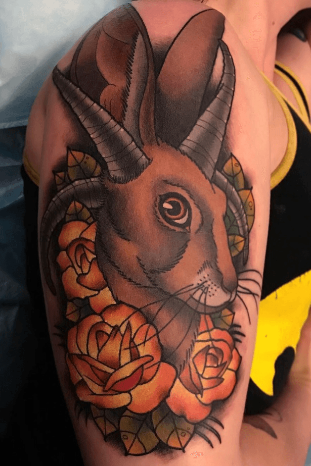 48 Unique Jackalope Tattoos  Tattoos Body art tattoos Tattoo sleeve  designs