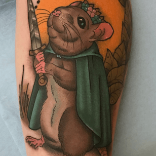 Redwall warrior mouse tattoo