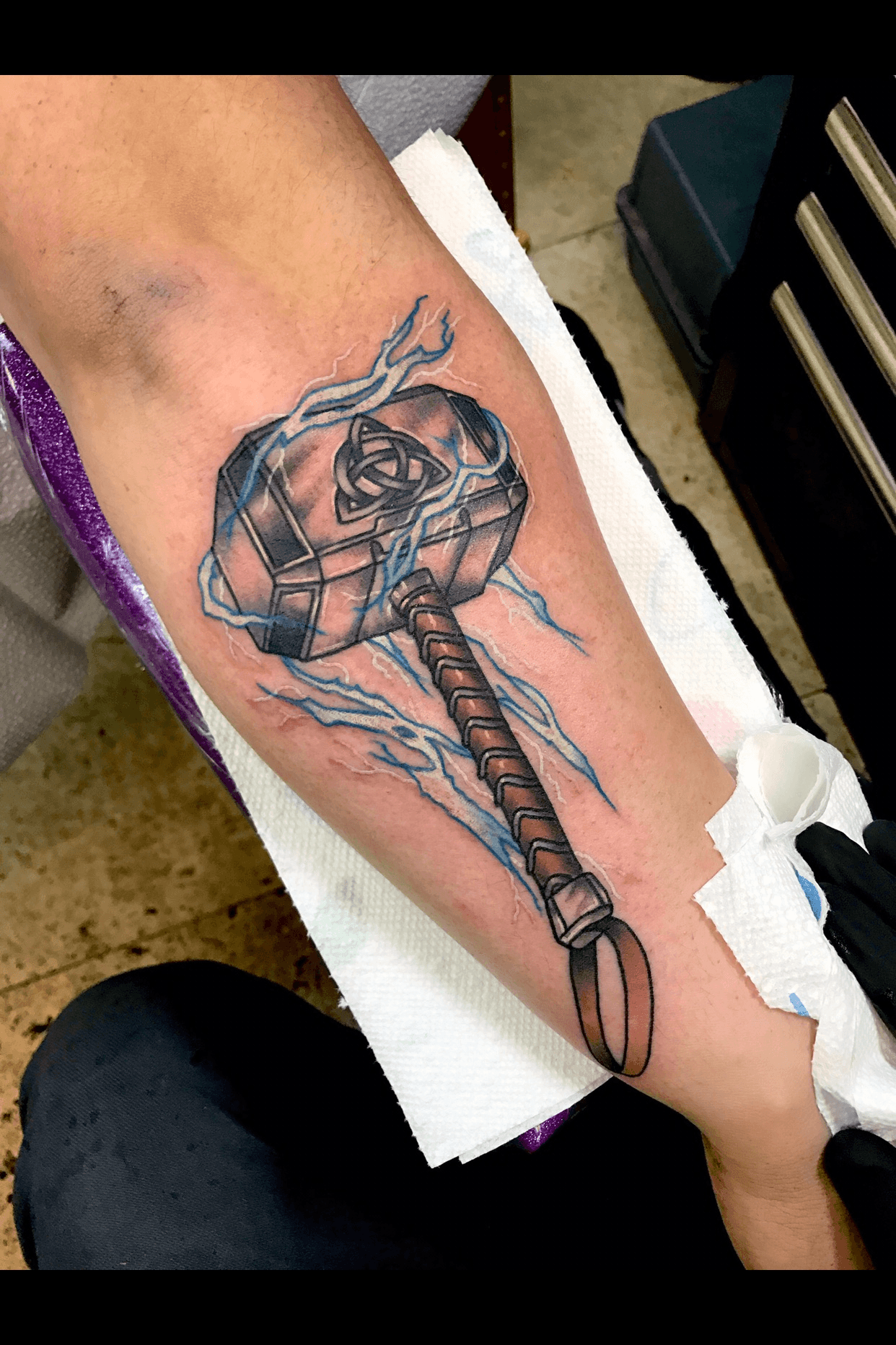 101 Amazing Mjolnir Tattoo Designs You Need To See  Thor tattoo Marvel  tattoos Mjolnir tattoo