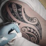 #tribal #inkedmuscles #tattooandfitness #bodyandsoul #italiantattoer #tatuaggipadova #tatuaggi 