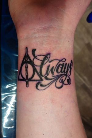 Tattoo uploaded by John D Nguyen (Anu RA) • Harry Potter tribute...#harrypottertattoo #wizardry #lettering #font #scripttattoo #wand #art #graphic #design #designer #byjncustoms • Tattoodo Tattoo uploaded by John D Nguyen (Anu RA) • Harry Potter tribute...#harrypottertattoo #wizardry #lettering #font #scripttattoo #wand #art #graphic #design #designer #byjncustoms • Tattoodo