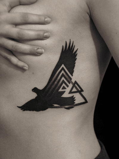 #eagle #triangle #eagletattoo #trianglestattoo #geometric #geometry #geometrictattoos #blackwork #dotwork #blacktattoo #blackworksubmission #blackworkers #tattoed #blacktattooing #btattoing #blackink #inked #tattoo #gdansk #xystudio