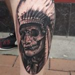 Skull chief tattoo