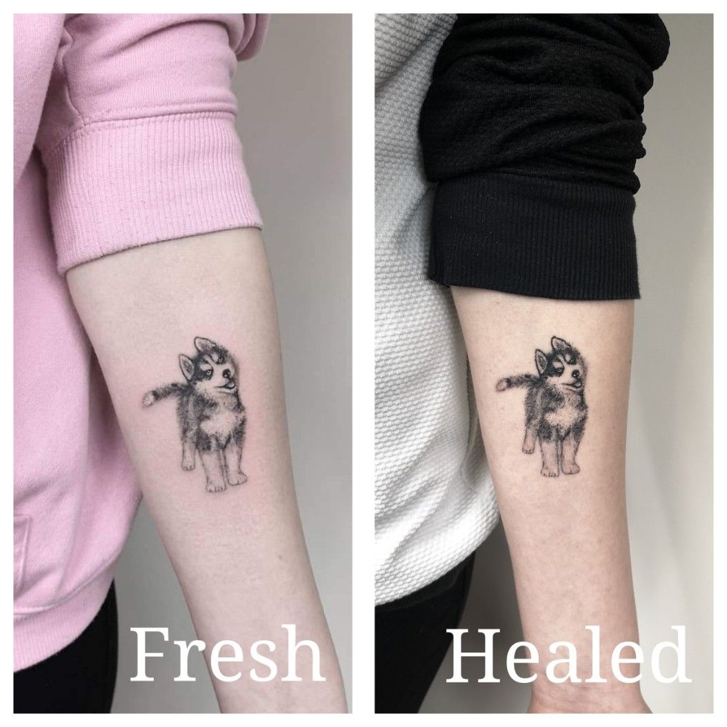 Tattoo uploaded by Steja • Fresh and healed pic Follow me on Instagram: @nikita.tattoo #healed #healedtattoo #tattoo #tattoos #tattoodesign #tattooartist #linework #lineworker #lineworktattoo #thinlinetattoo # fineline #dotwork #dotworktattoo ...