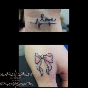 One mini tattoo, 2 mini tattoos and 3 and 4... Until we have enough space 😉😁.#tattoo #tatuaje #tatouage #lovetattoo #tattoolove #tatuajedeamor #tatouagedamour #calligraphytattoo #tatuajecaligrafia #tatouagecalligraphie #nodetattoo #tatuajedenudo #tatouagenoeud #love #amor #amour #noeud #ferneyvoltaire #tattooferneyvoltaire