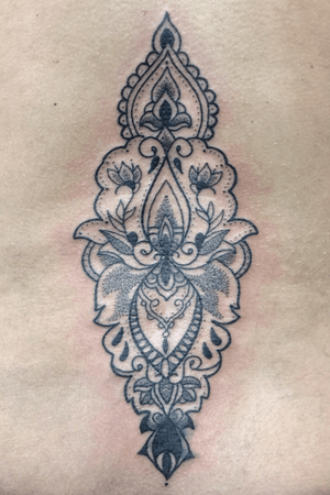 Dotwork cover up piece..