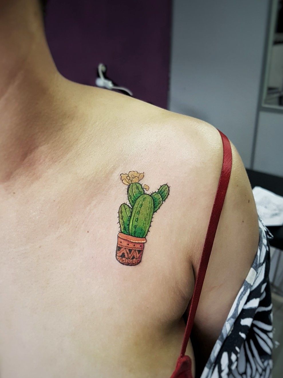 Minha tattoo de cacto