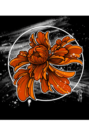 Been drawing flowers a lot...