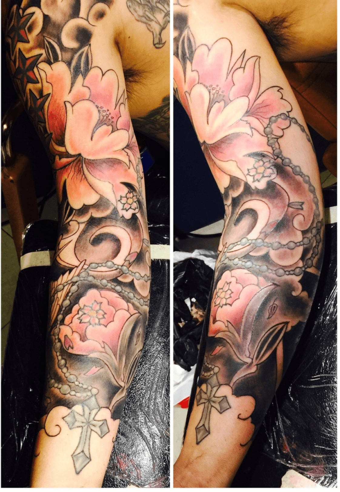 Madara Uchiha cover up by Mike W. at Pair A Dice Tattoo in Tilton, New  Hampshire : r/tattoos