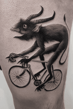 Thank You @velotheory for this collaboration #art #tattooartist #tattoo #tattoos #graphic #ink #inked #tattooed #tattooer #tattooart #photooftheday #blackwork #illustation #tattoopeople # #tattoolife #bike #monster #fast #speed