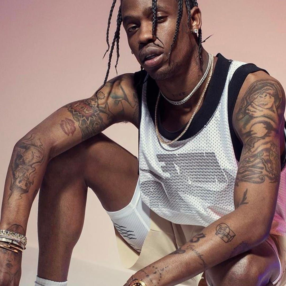 Travis Scott Tattoo Synthesizes 39 Perfect Tattoos And Their Meanings