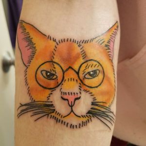 1st tat of one special kitty. 
