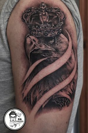 Tattoo uploaded by DKtattoos • Again more than 5 hours of sitting with my  client's first tattoo ever 😯 It was really hard to take good photo, next  time I will share