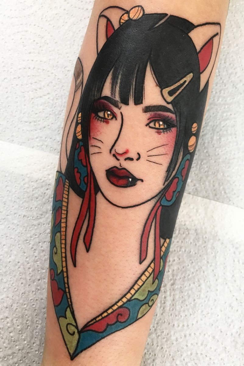 tattoo-uploaded-by-kairasi-neko-nekogirl-kawaii-japanese